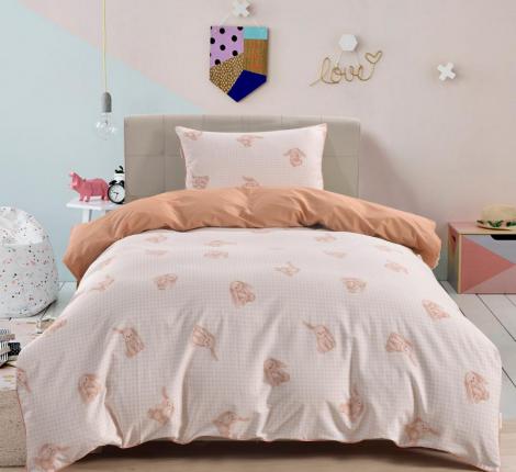 Постельное белье детское "Sofi de Marko" Зайка Сатин, 1,5 спальный