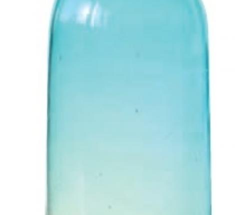 Ваза-бутыль "LUPO" стекло выдувное, высота 55 см