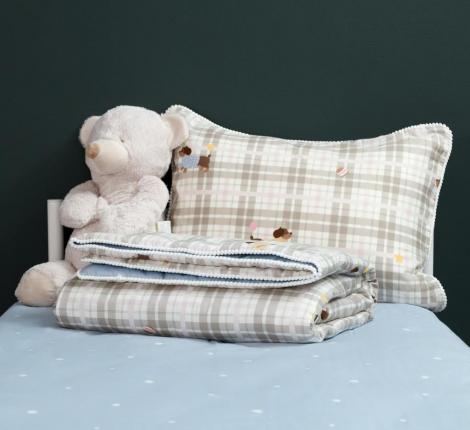 Постельное белье детское с одеялом "Sofi de Marko" Щенята Сатин, 1,5 спальный