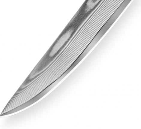 Нож кухонный "Samura DAMASCUS" обвалочный 165 мм, G-10 (с тату)
