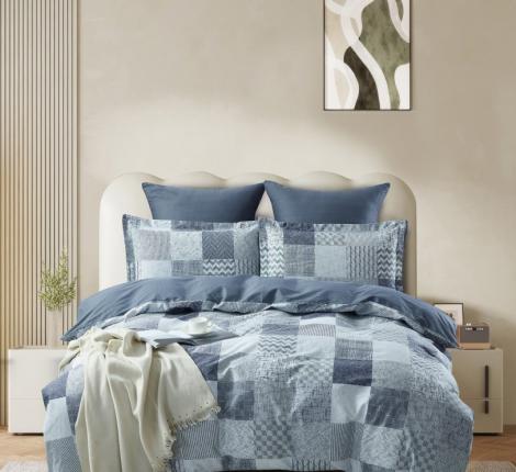 Постельное бельё "KARTEKS" Сатин печатный КВ-547.1, 2 спальный