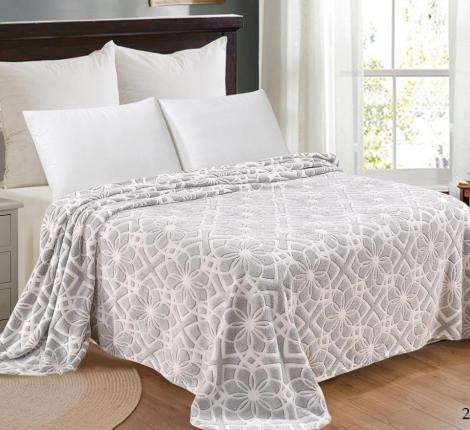 Плед "AlViTek" Микрофибра Бамбук 200/245-pb, 200х220