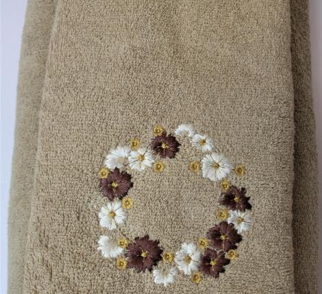 Набор махровых полотенец &quot;KARTREKS&quot; 2шт (50х90, 70х140) ROMANTIK 57.013