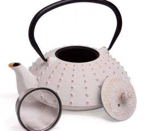 Заварочный чайник чугунный "Lefard" 734-1011 с эмалированным покрытием внутри, 1200 мл