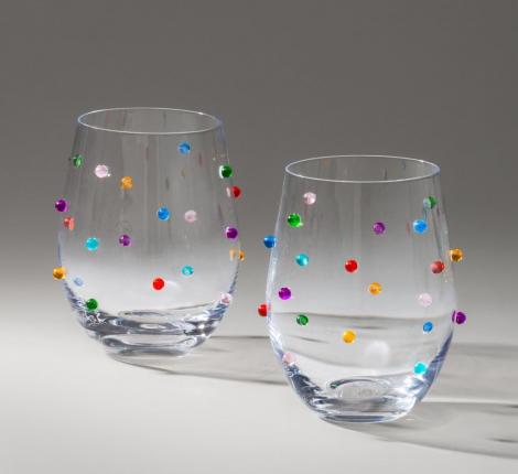 Набор стаканов 2 штуки "COLORS", 520 мл