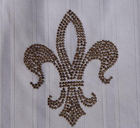 Постельное белье с одеялом "Kazanov.A." Stripe Le-Man (платина лаванда) Страйп Сатин, Семейный