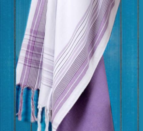 Damla mor (фиолетовый) полотенце пляжное, 100x180