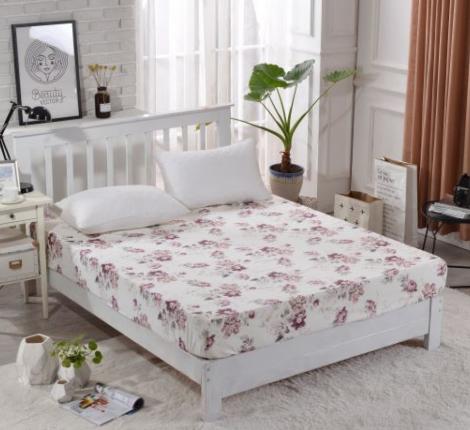 PCT-R-288 Простынь сатин на резинке печатная, 90x200