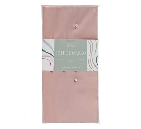 Наволочка "Sofi de Marko" Premium Mako (розовый), 70х70