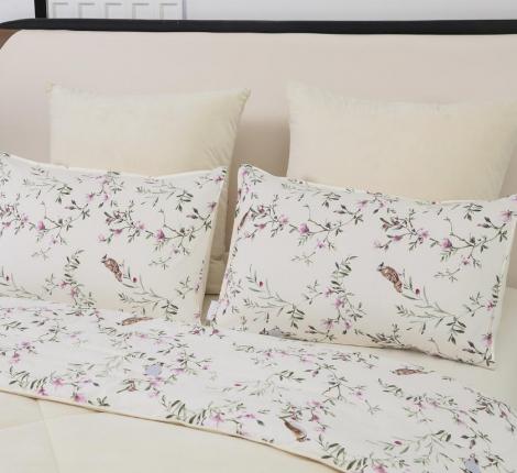 Постельное белье с одеялом "Sofi de Marko" Роберто №5 Велюр/Сатин, 1,5 спальный