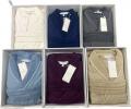 Халат мужской махровый Maison D'or "QUATTRO" синий, 3XL(54)/4XL(56)