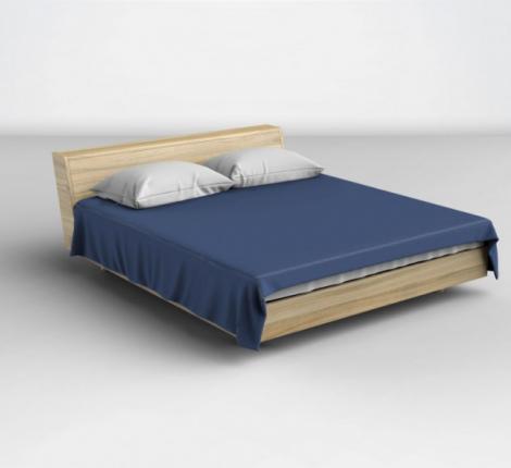 Простынь поплин без резинки (PKP-13), 150x220