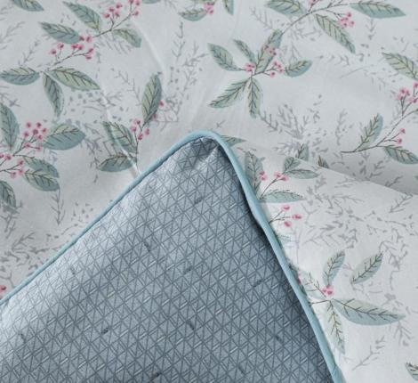 Постельное белье с одеялом "Sofi de Marko" Ришелье №56 Сатин, 1,5 спальный