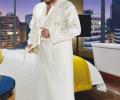 Халат мужской махровый Maison D'or "QUATTRO" синий, 5XL(58)/6XL(60)