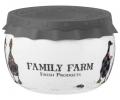 Банка с силиконовой крышкой "FAMILY FARM", 500 мл