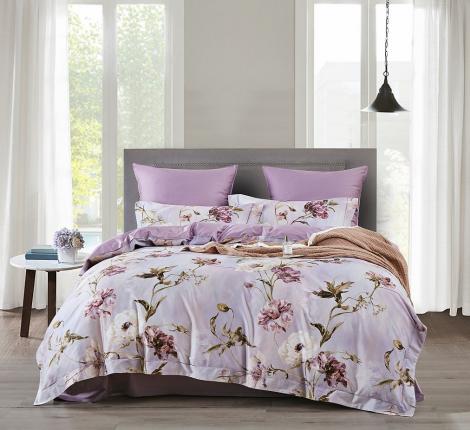 Постельное белье "Asabella" 2367-7 Мако-Сатин, Семейный