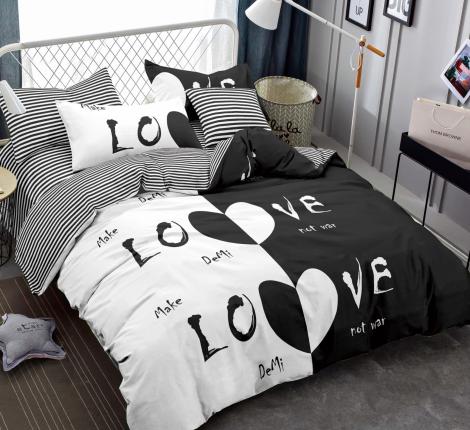 Постельное белье "Tango" Dream Fly DF01-549 Микросатин, 1,5 спальный