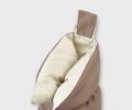 Сапожки-носочки пуховые "Comfort Socks Travel Grass" LATTE, 40-45 р.