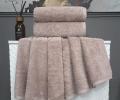 Комплект махровых полотенец "Kazanov.A." Teddy (дымчатая роза), 50х90+70х140