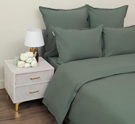 Постельное белье "Sofi de Marko" Саммер (зеленый) Варёный хлопок, Семейный