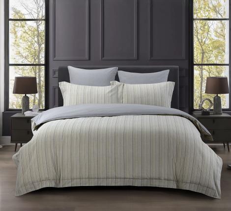 Постельное белье "Asabella" 2293-6 Фланель, Евро