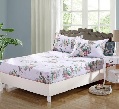 Простынь поплин на резинке печатная PRPP-1, 180x200