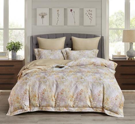 Постельное белье "Asabella" 2305-4S Фланель, 1,5 спальный