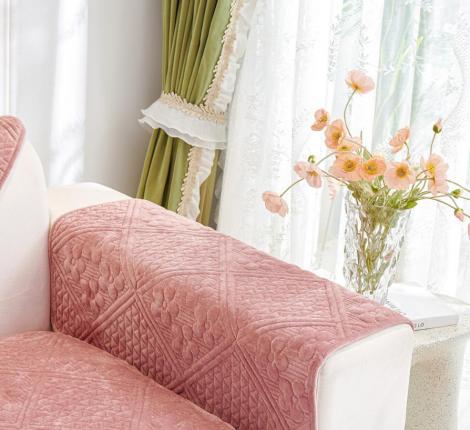 Накидка на подлокотники "Tango" Sofa 70x90 (1 шт.), розовый