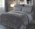 Постельное белье "Kazanov.A." Lindor Premium (графит) Egypt Cotton, Евро