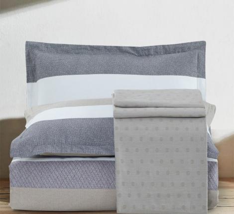 Постельное бельё "KARTEKS" Сатин печатный КВ-581, Евро