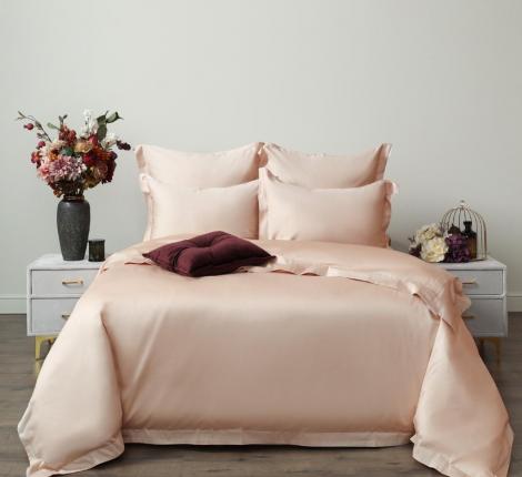 Постельное белье "Sofi de Marko" Моно (кремовый) Сатин ДеЛюкс, Евро макс