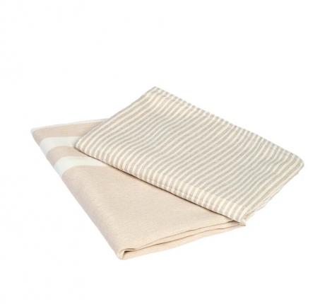 Наволочка "OXYGEN", 50х70-2шт. (бежевый)