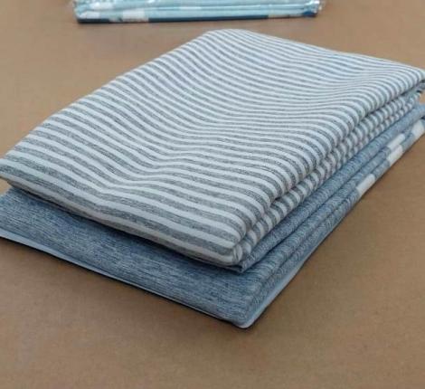 Наволочка "OXYGEN", 50х70-2шт. (синий меланж)