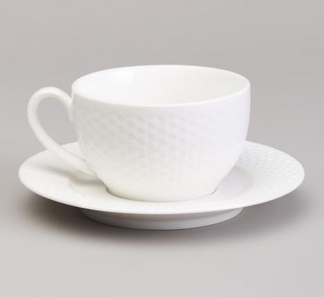 Чайный набор "INFINITY" на 6 персон, 12 предметов (230 мл)