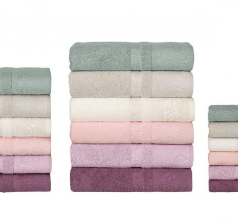 Набор махровых полотенец KARACAN "Yasemin", 70х135-6 шт.