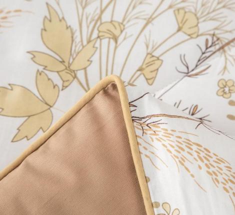 Постельное белье с одеялом "Sofi de Marko" Ришелье №45 Сатин, 1,5 спальный