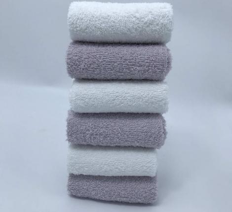 Набор махровых полотенец &quot;Sofi de Marko&quot; Алита (фиолетовый), 30х30-6шт.