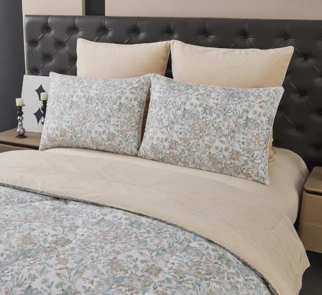 Постельное белье с одеялом "Sofi de Marko" Рикардо №5 Велюр/Сатин, Евро