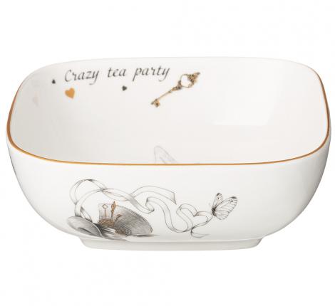 Салатник квадратный "WONDERLAND", 15*15*5,5 см