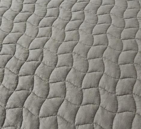 Покрывало "Sofi de Marko" Минелла (антрацит) Жатый сатин, 230х250