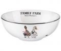 Тарелка суповая в форме салатника "FAMILY FARM", 850 мл