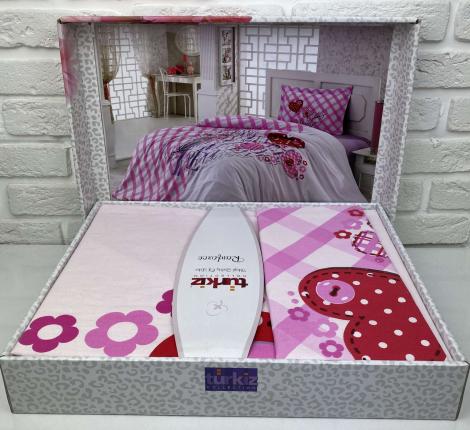 Постельное бельё Hobby &quot;Violetta&quot; розовый Ранфорс, 1.5 спальный