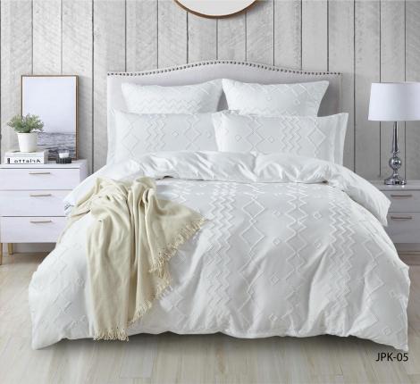 Постельное бельё "KARTEKS" сатин жаккардовый JPK-05, Евро