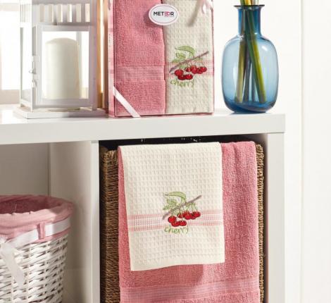 Салфетки махровые/вафельные "METEOR" 40*60 (2 шт.) VITALIA KIRAZ