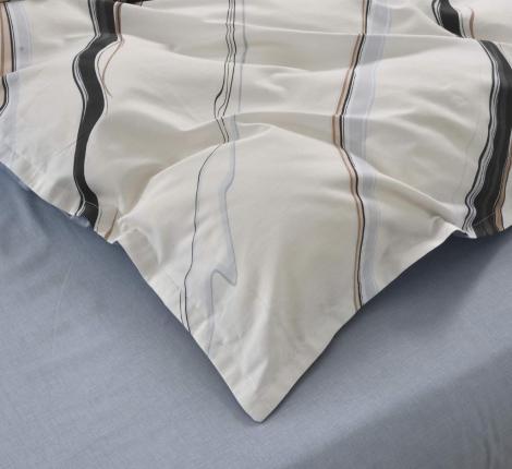 Постельное белье "Sofi de Marko" Тальен (белый) Сатин, Семейный