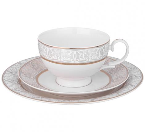 Сервиз чайный "СВАДЕБНЫЙ" на 6 персон, 20 предметов
