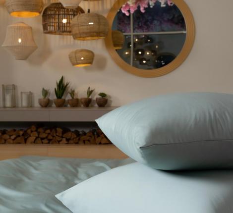 Постельное белье "SEA WAVE BRILLIANT GRASS" 2718070 Тенсел, Евро