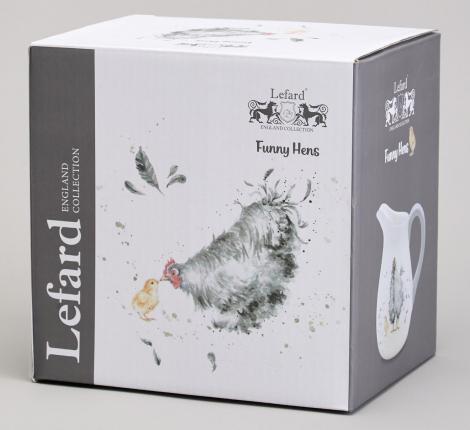 Кувшин "FUNNY HENS",  1100 мл