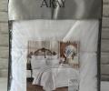 Постельное бельё с одеялом AKAY SATEN (белый), Евро