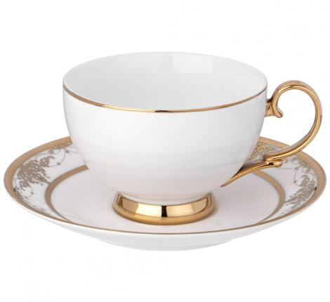 Чайный набор "ДВОРЕЦ" на 6 персон, 12 предметов (250 мл)